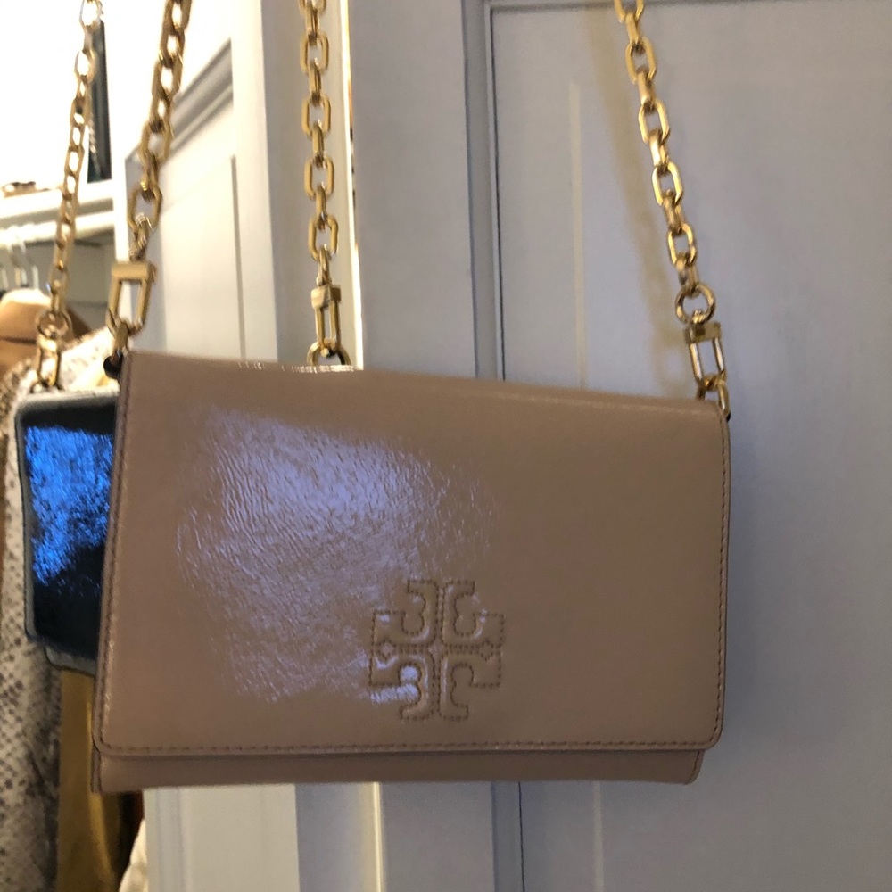 Tory Burch nude shoulder bag